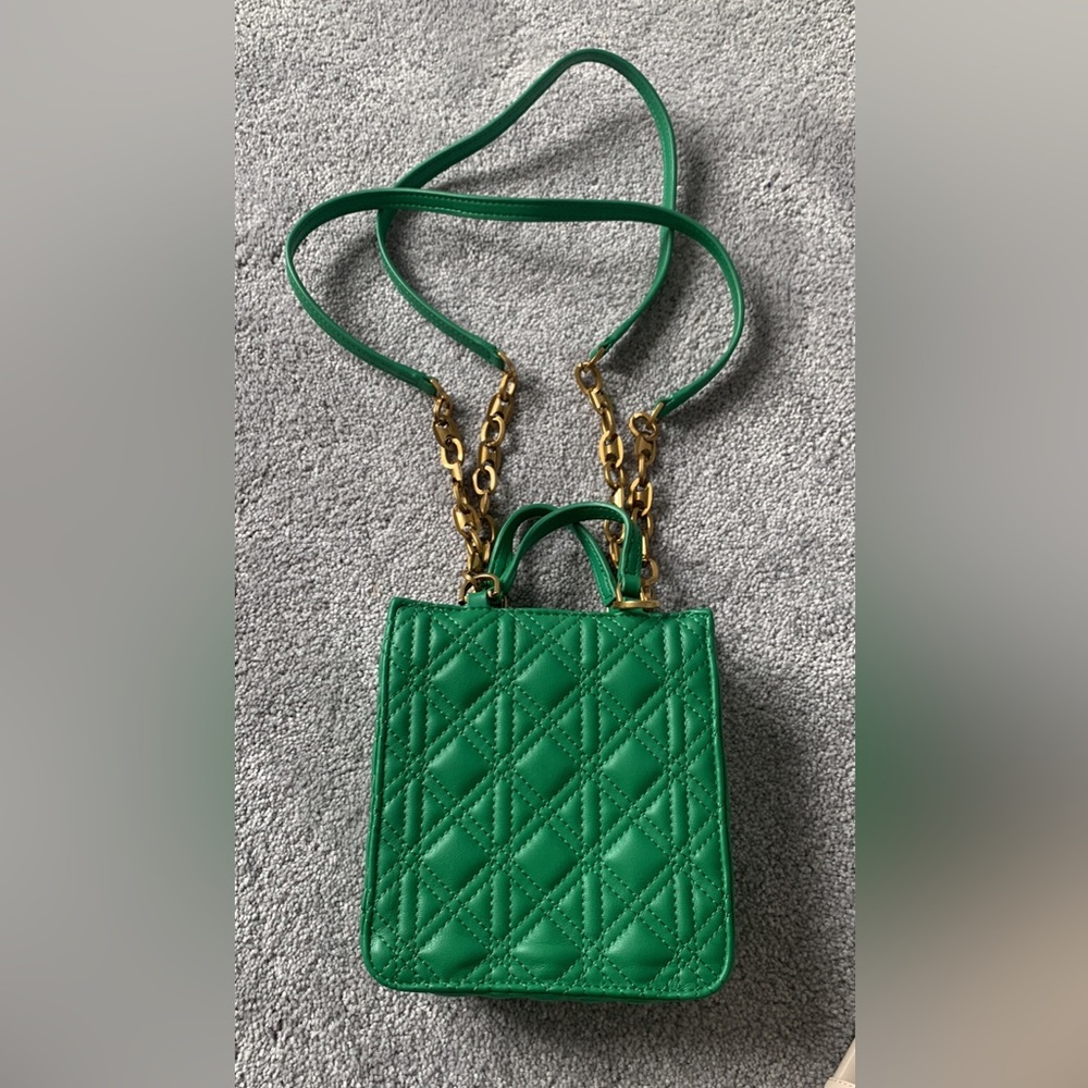 Zara Green Mini Purse